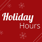 Permalink to: Special Holiday Hours