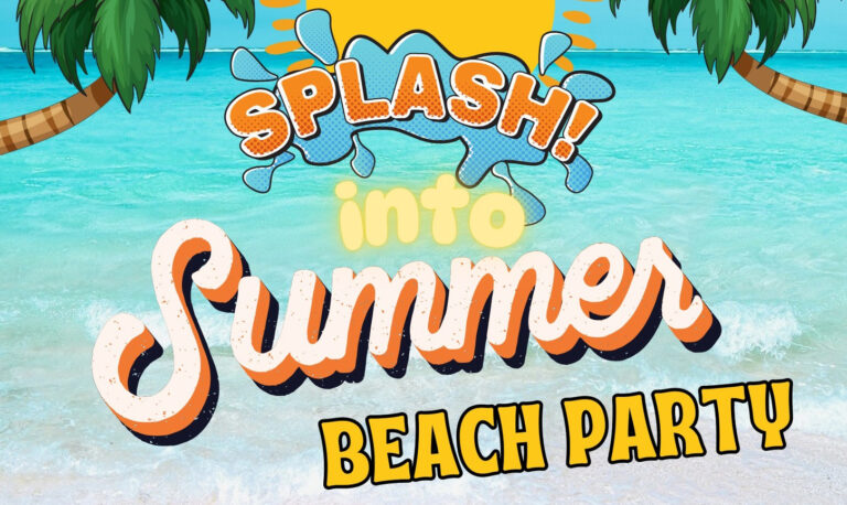 Play Palace Splash into Summer Beach Party