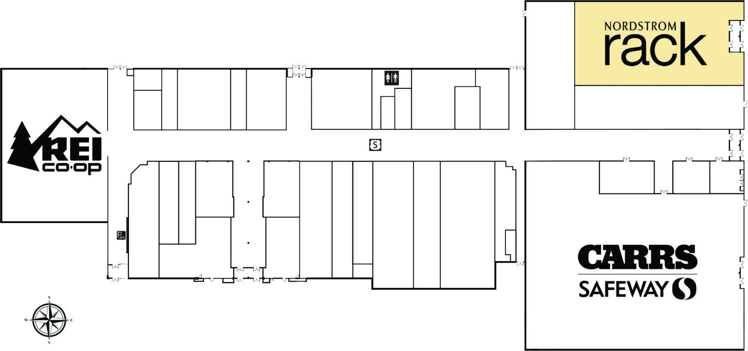 Nordstrom Rack Map Midtown Mall